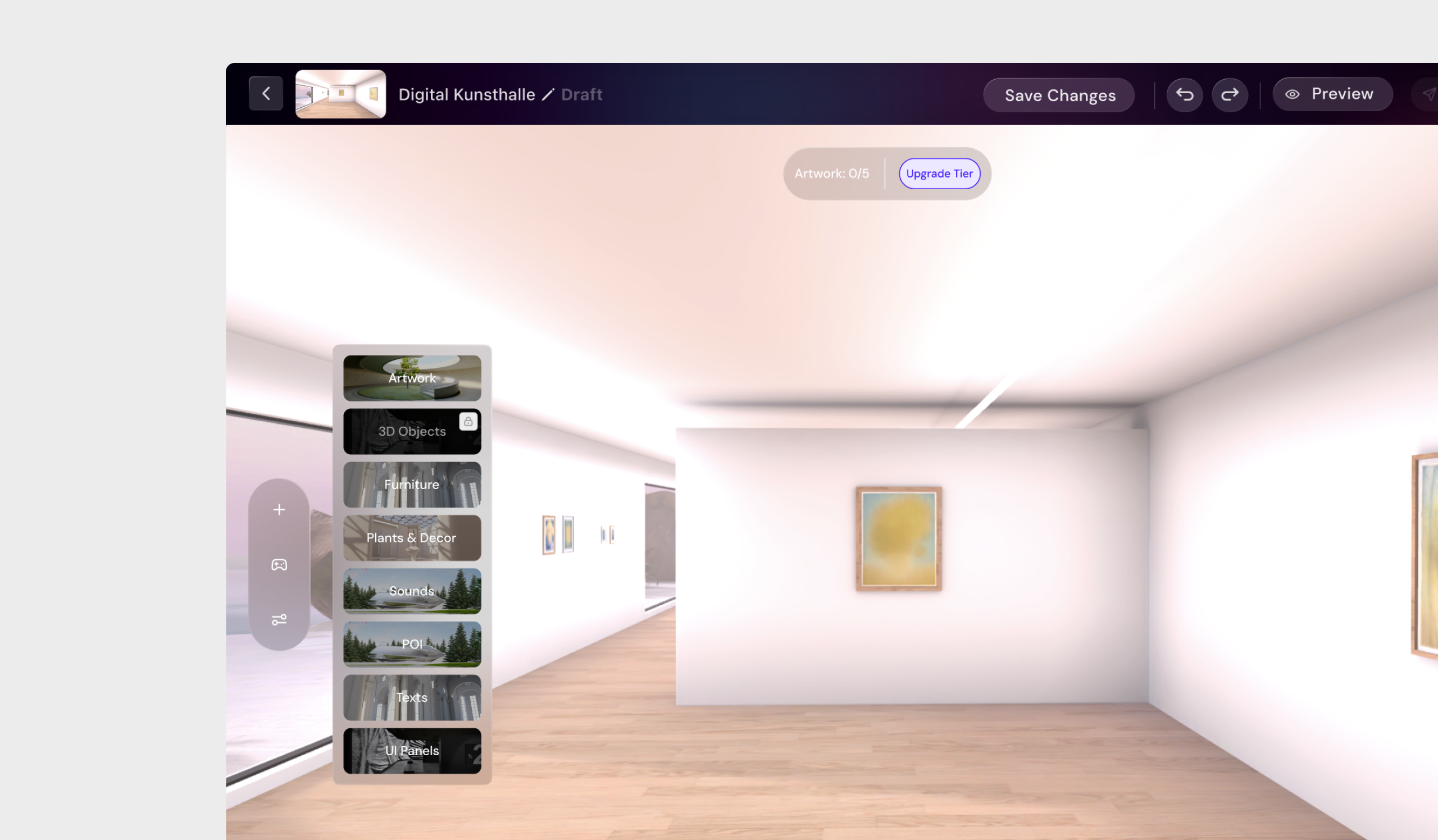 Atopia Space unified asset library and inline verification