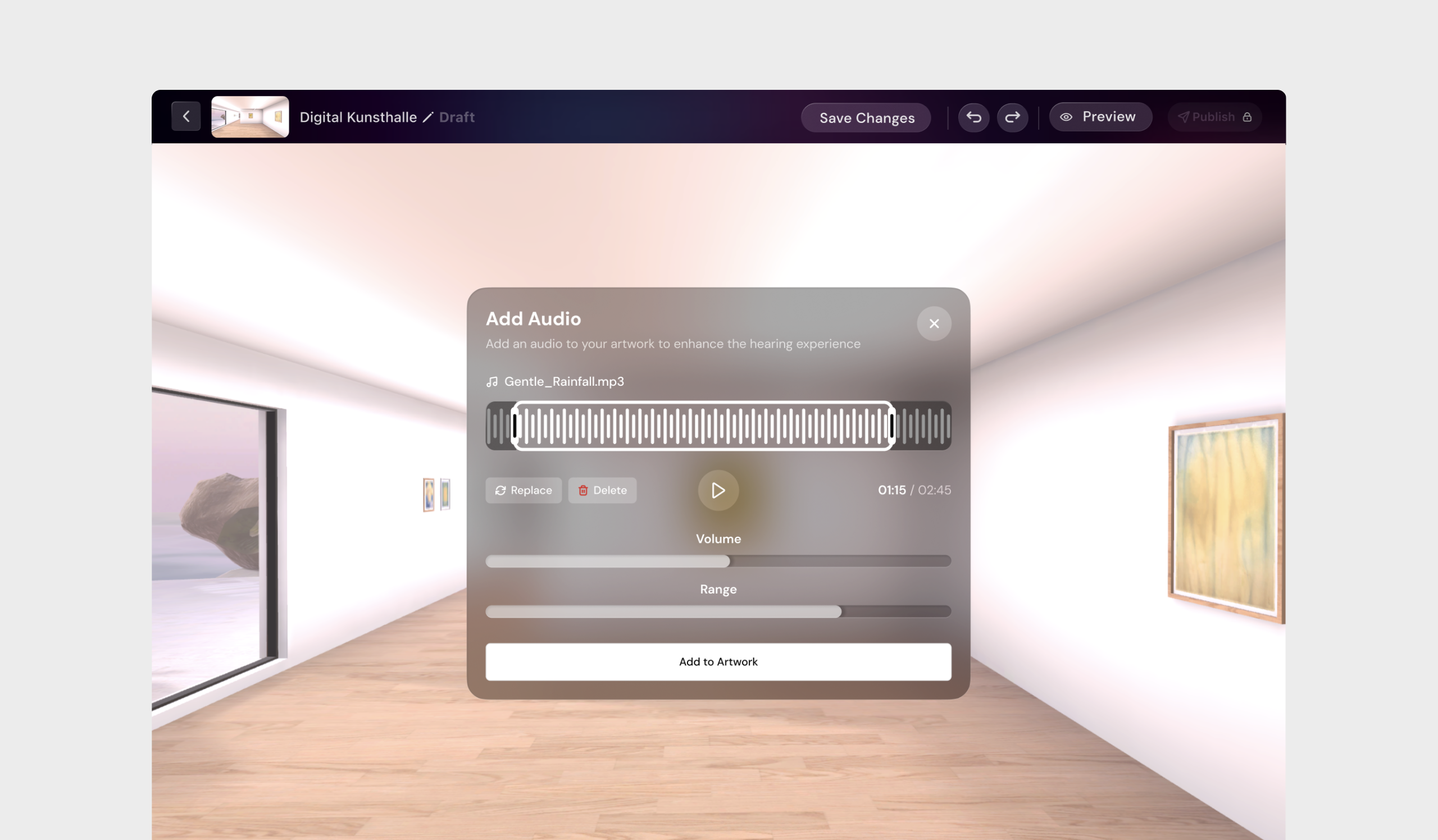 Atopia Space simplifying 3D acoustics