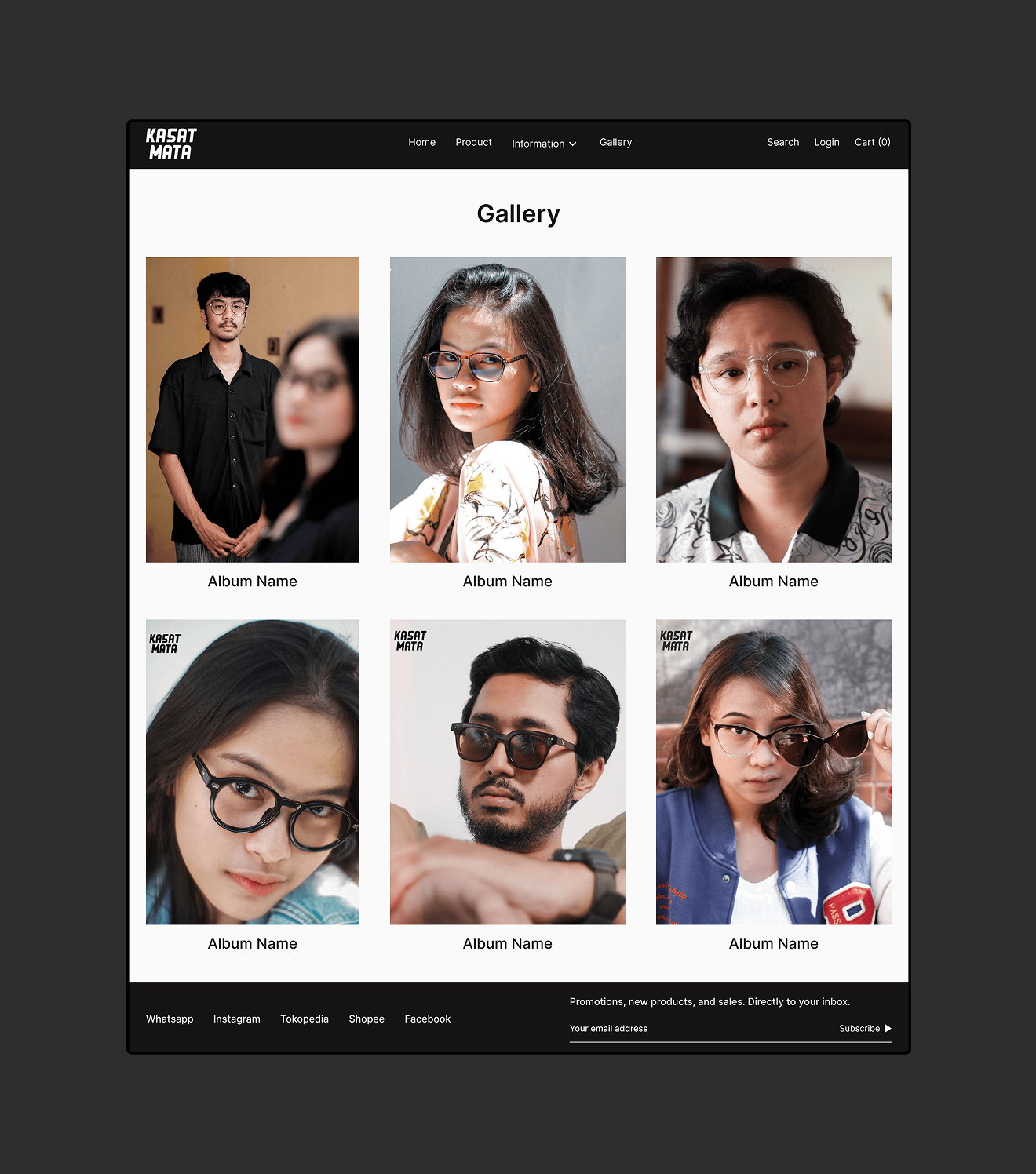 Kasatmata website 2