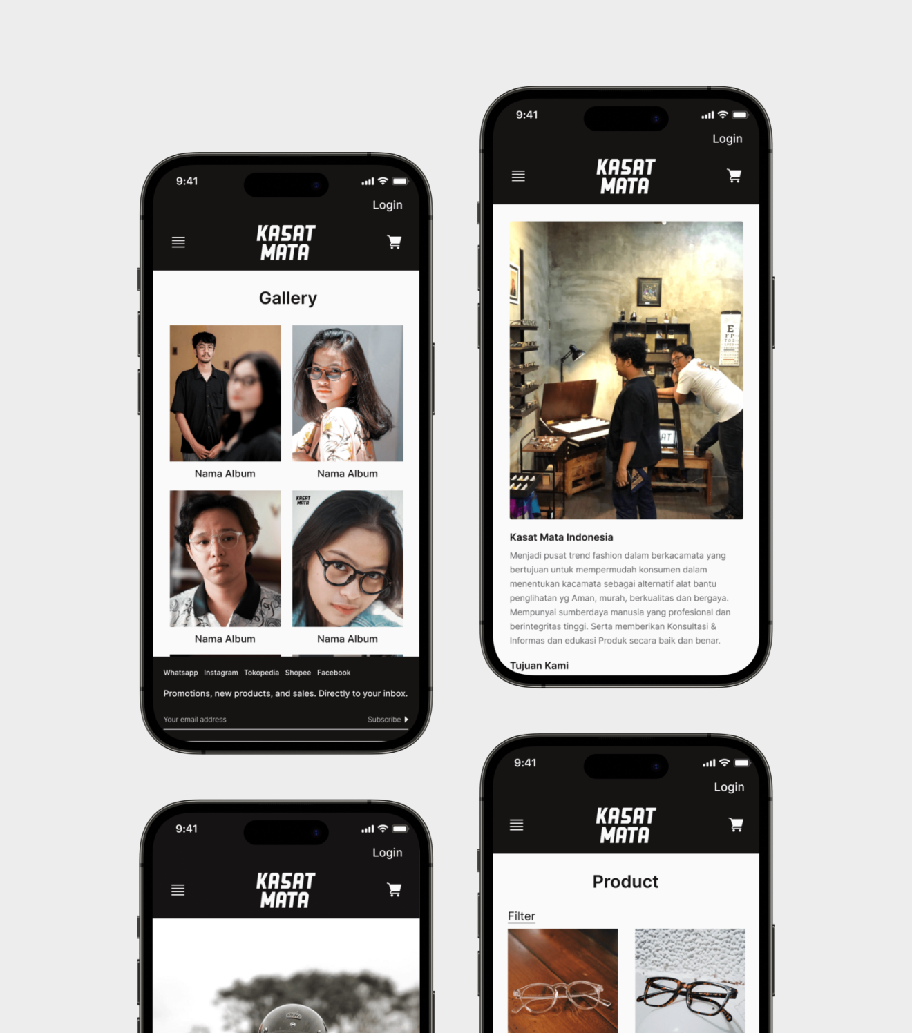 Kasatmata website 3