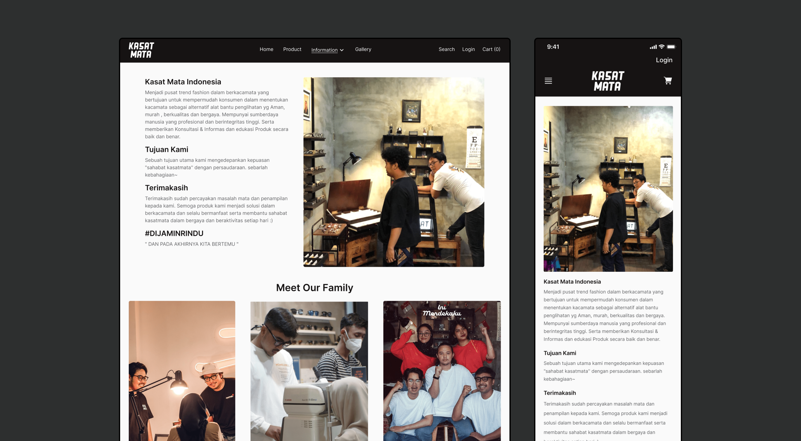 Kasatmata website 6