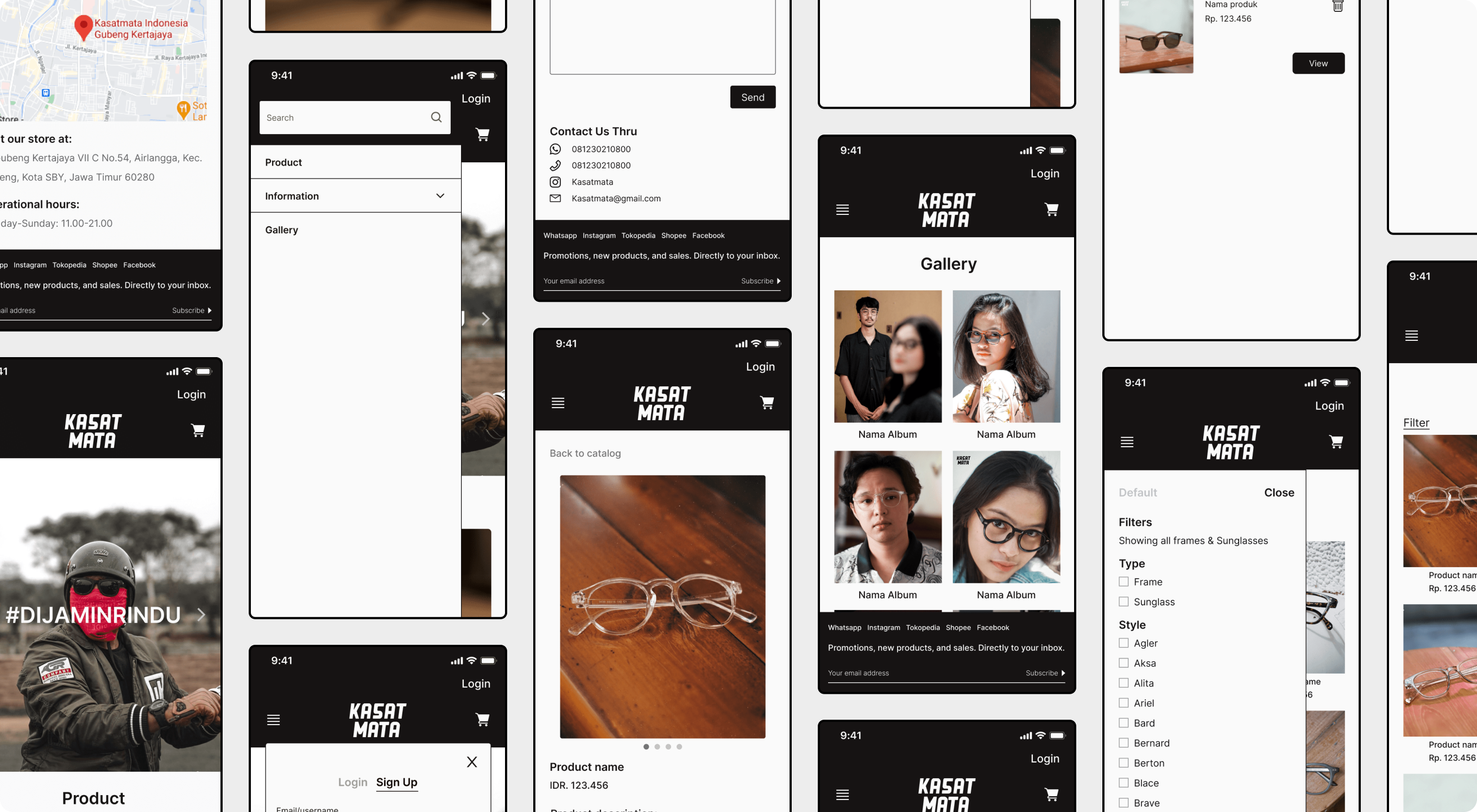 Kasatmata website 7